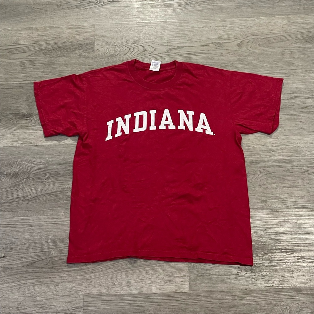Vintage 90s Indiana Hoosiers men's red shirt